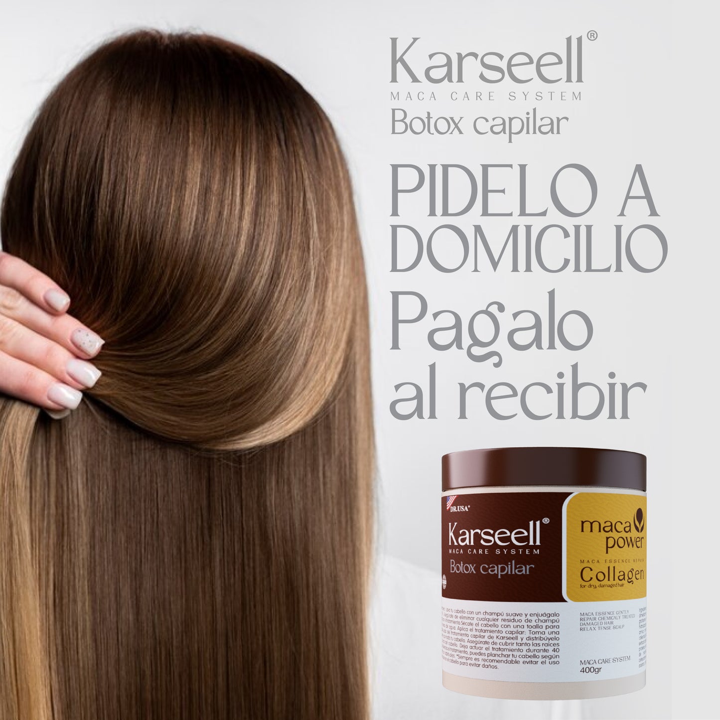 Karseell Botox Capilar: Cabello Suave, Brillante y Reparado