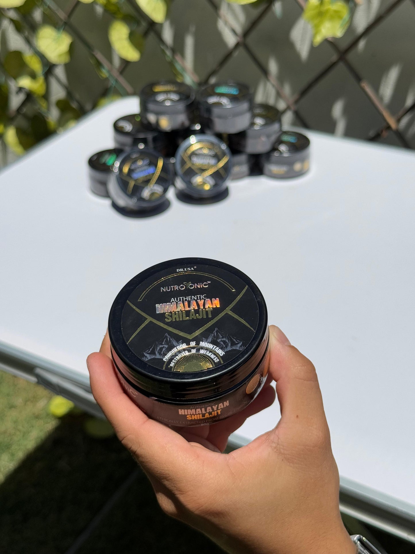 Shilajit Himalaya Original 80g – Resina Pura con 85+ Minerales y Ácido Fúlvico