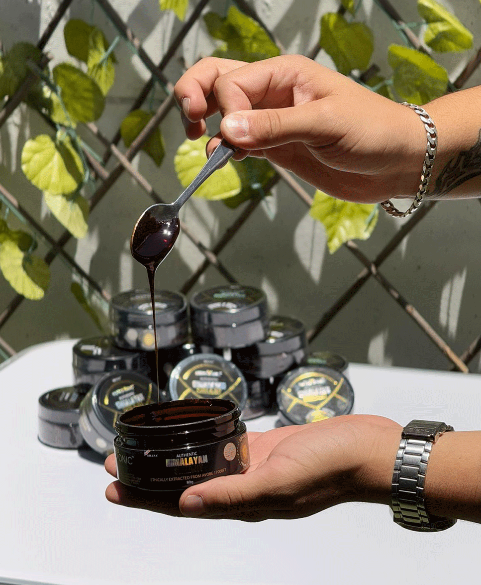 Shilajit Himalaya Original 80g – Resina Pura con 85+ Minerales y Ácido Fúlvico