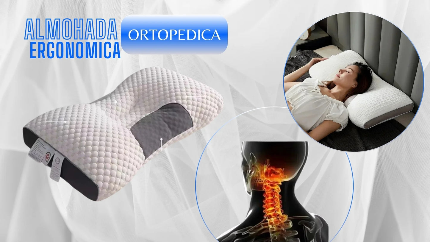 Almohada Ergonómica Anti Dolor Cervical
