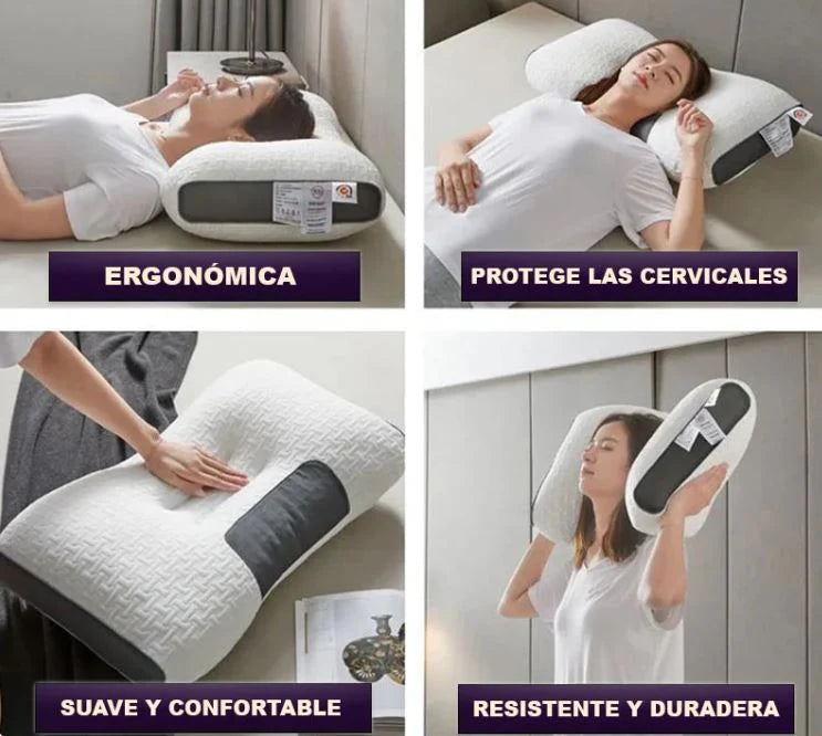 Almohada Ergonómica Anti Dolor Cervical