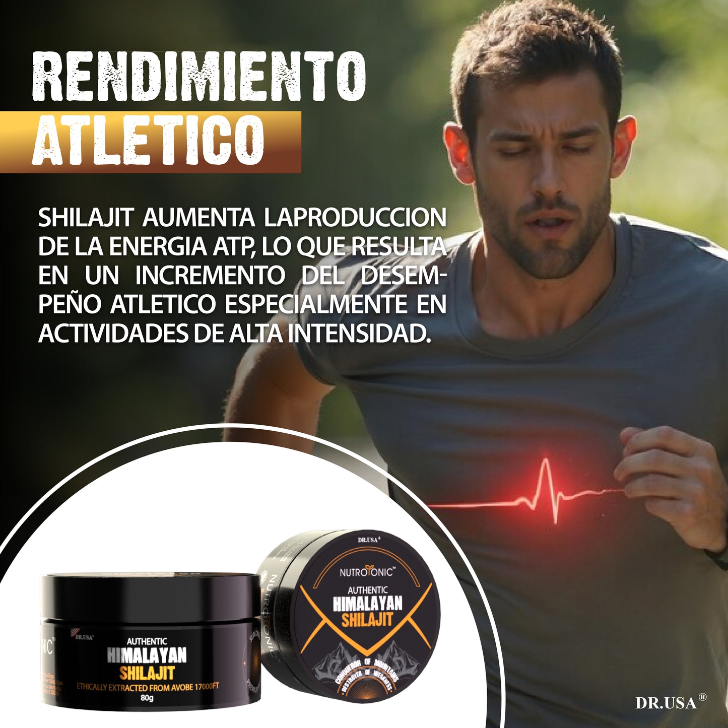 Shilajit Himalaya Original 80g – Resina Pura con 85+ Minerales y Ácido Fúlvico